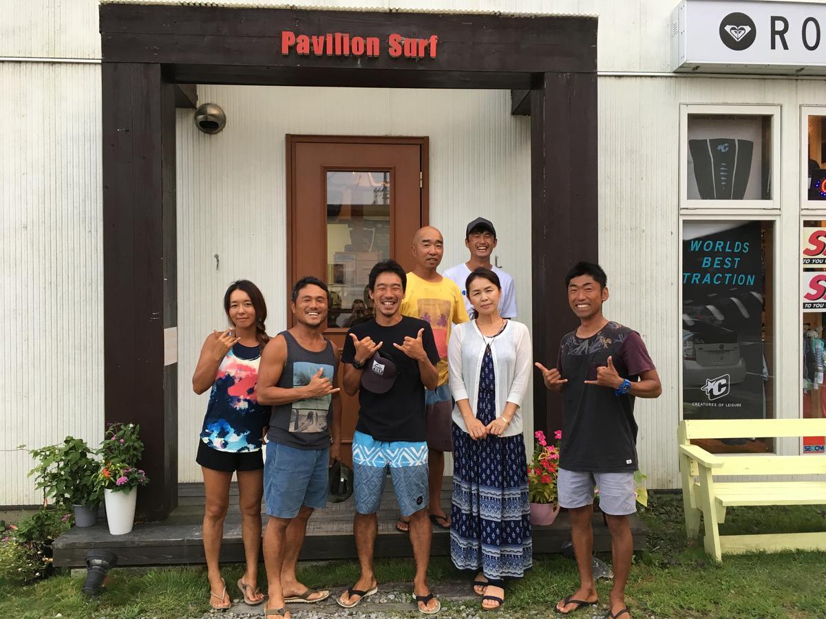 Pavilionsurf&Lodge Shishikui Bagian luar foto